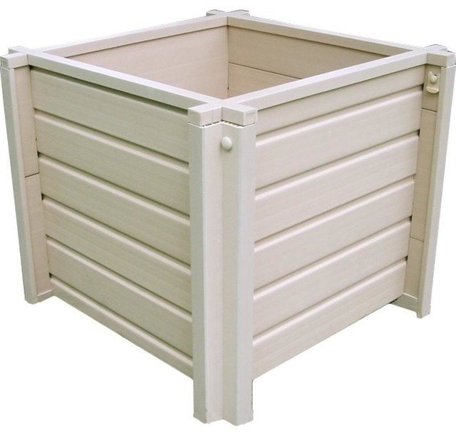 ecoFLEX Rectangular Garden/Flower Planter - Traditional - Outdoor Pots