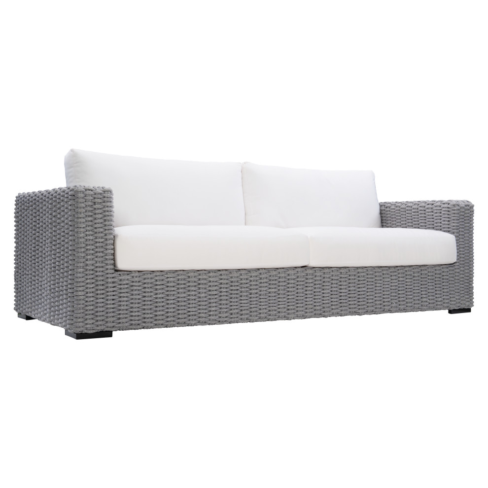 Bernhardt Exteriors Capri Sofa Beach Style Outdoor Sofas by