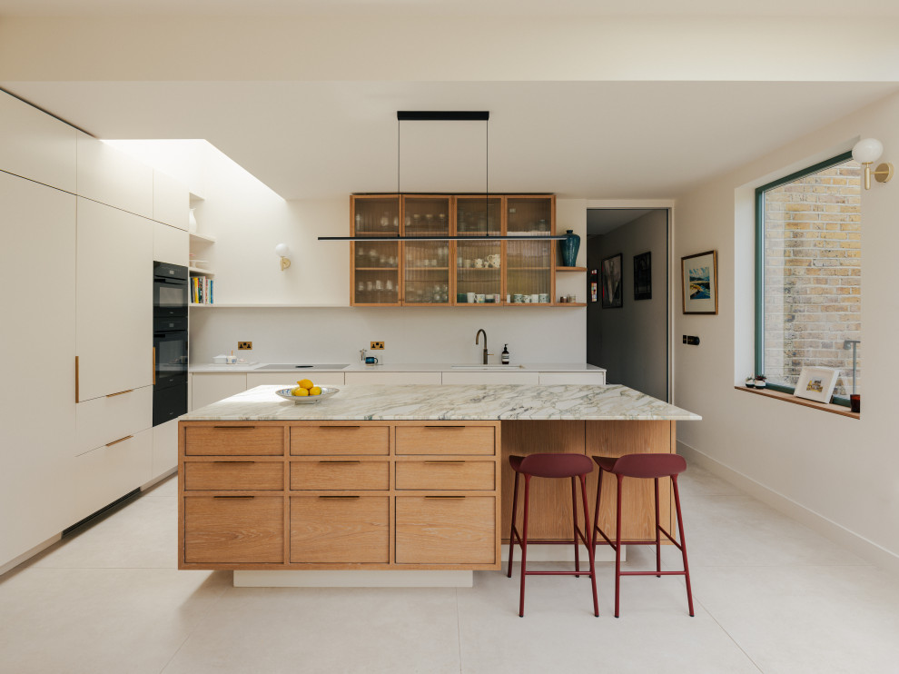 Design ideas for a contemporary kitchen in Other.