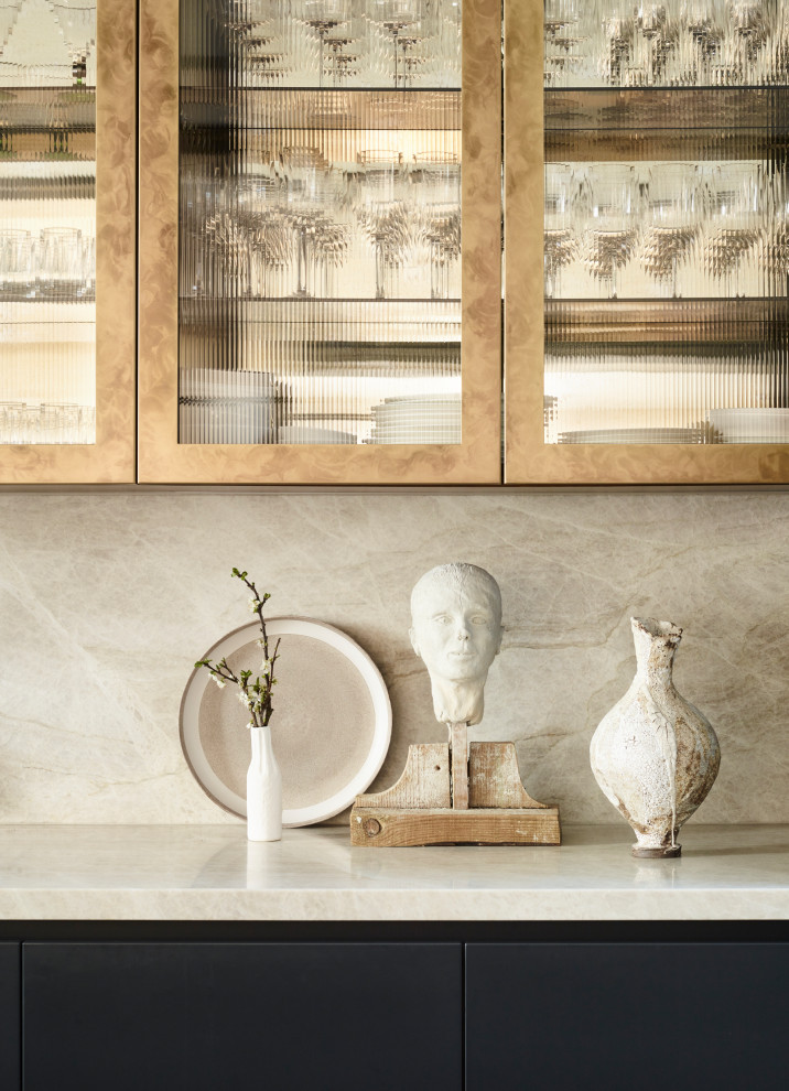Inspiration for a modern kitchen in London.