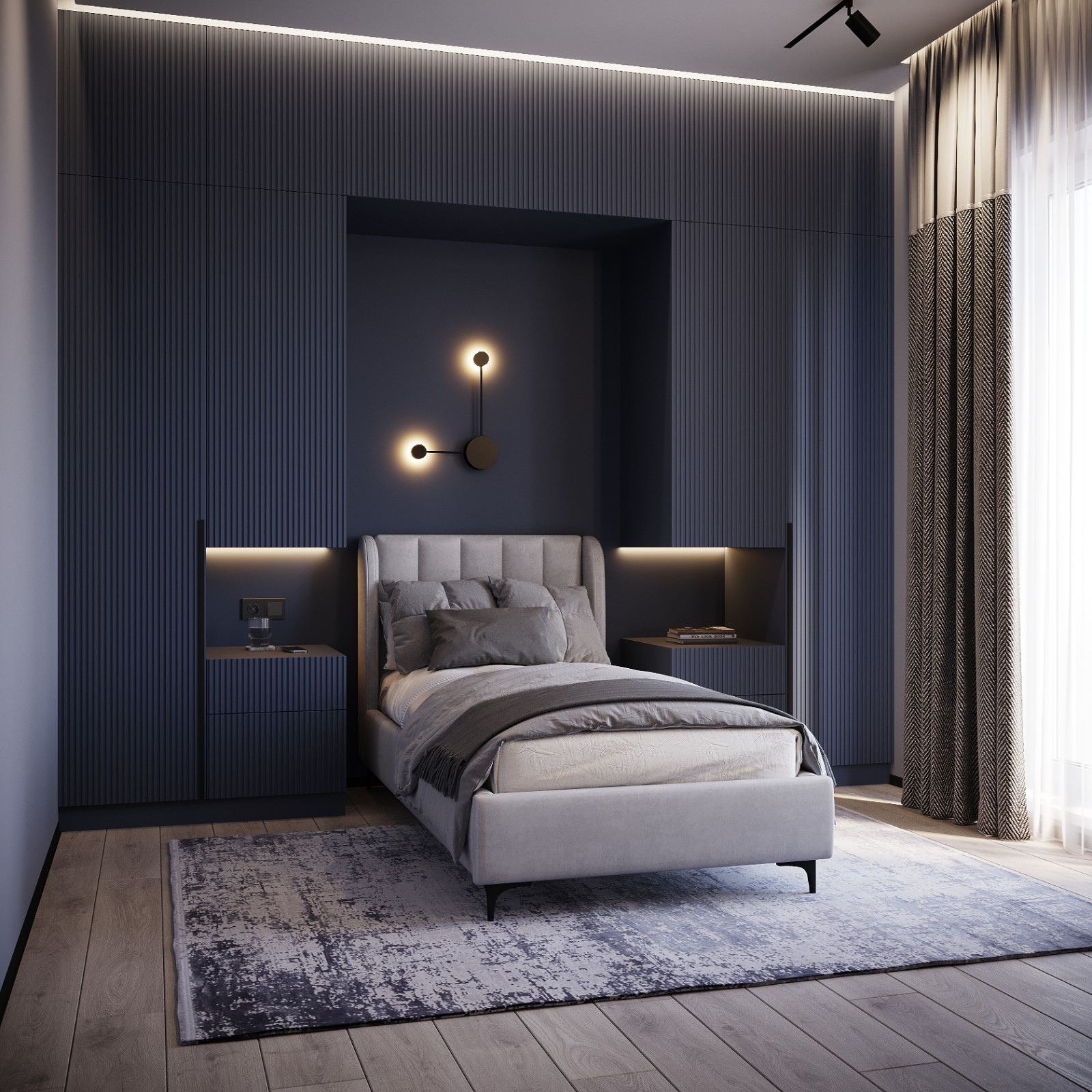 Проект загородного дома "Голубая лагуна"