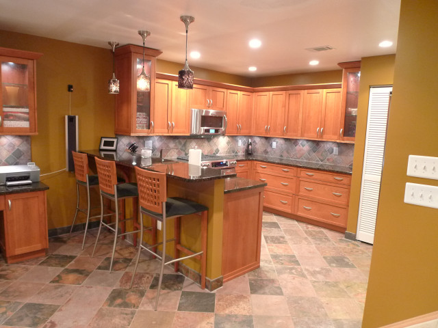 Rosa Kitchen american-craftsman-kueche
