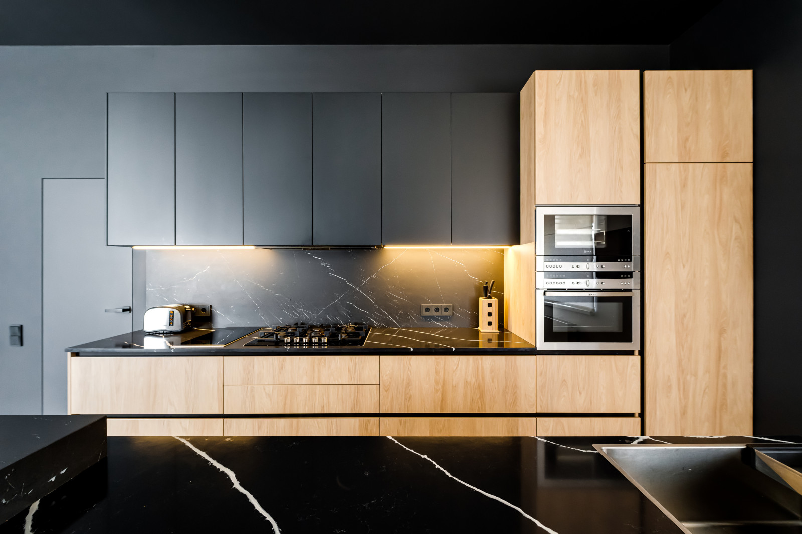 Кухня в КП "Ореховая роща"