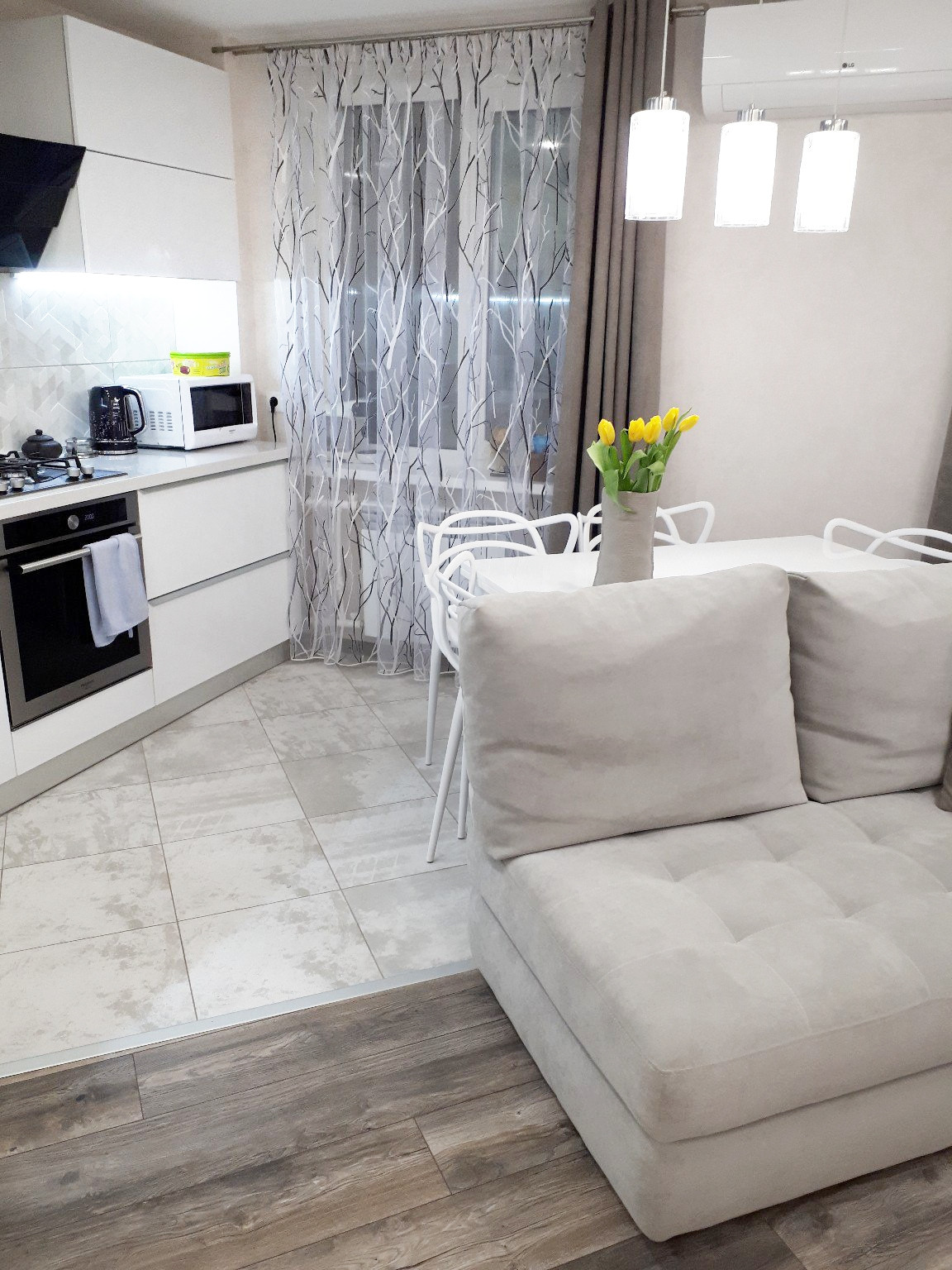 кухня-гостиная