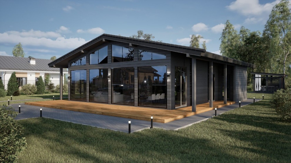 Визуализация Экстерьера КП "Высокий берег"