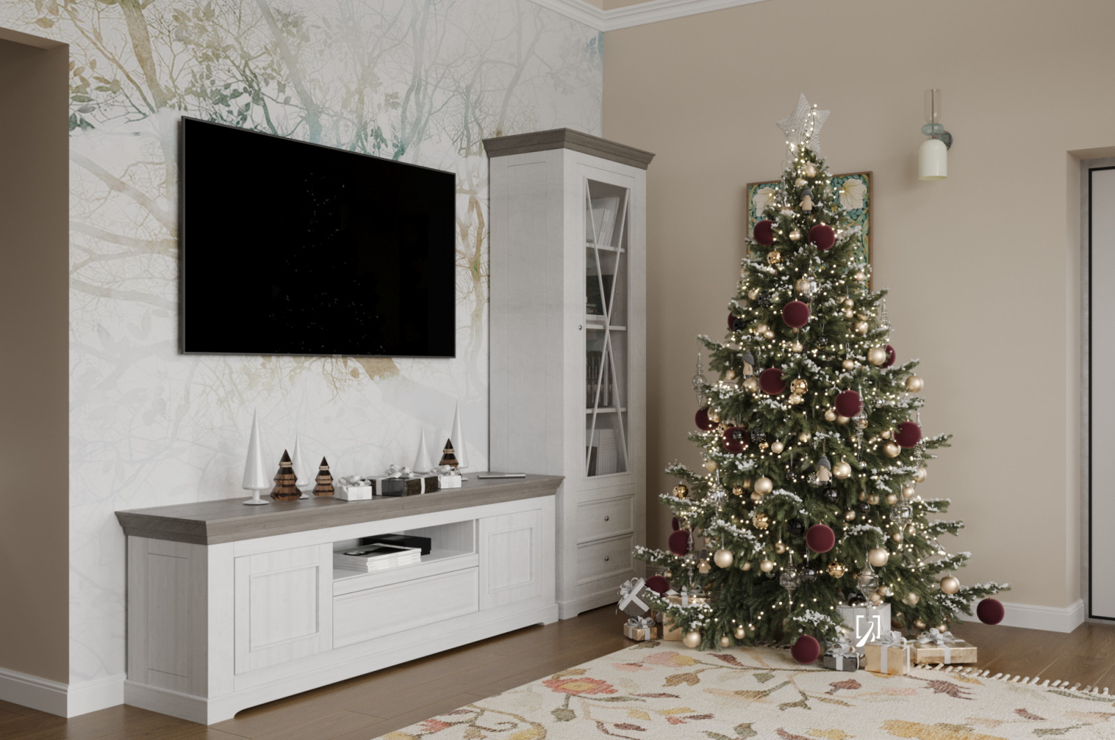 Загородный дом интерьер