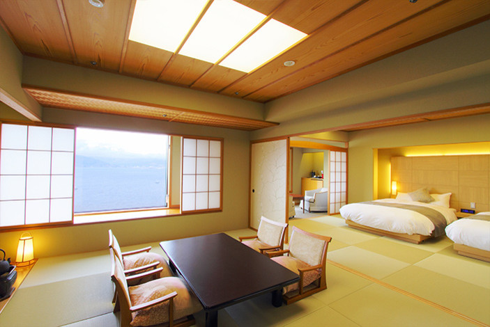 Asian bedroom in Tokyo.