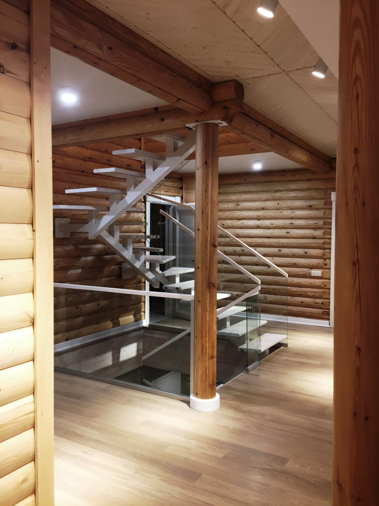 Деревянный дом в современном стиле