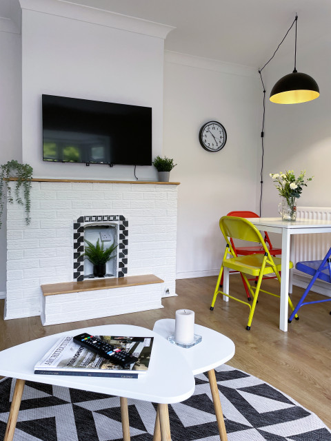 Student House modern-living-room
