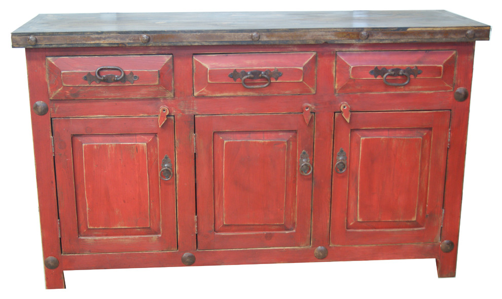 Rustic Weathered Bathroom Vanity