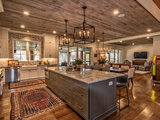 Rustic Kitchen by Keith Allen-Custom Builder