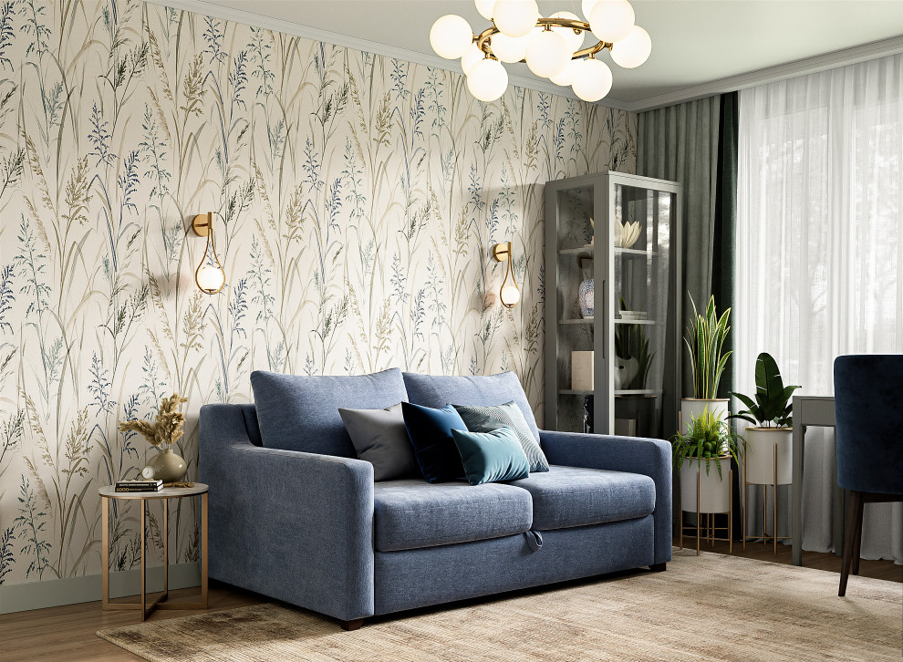 Интерьер в стиле хюгге: однушка для девушки