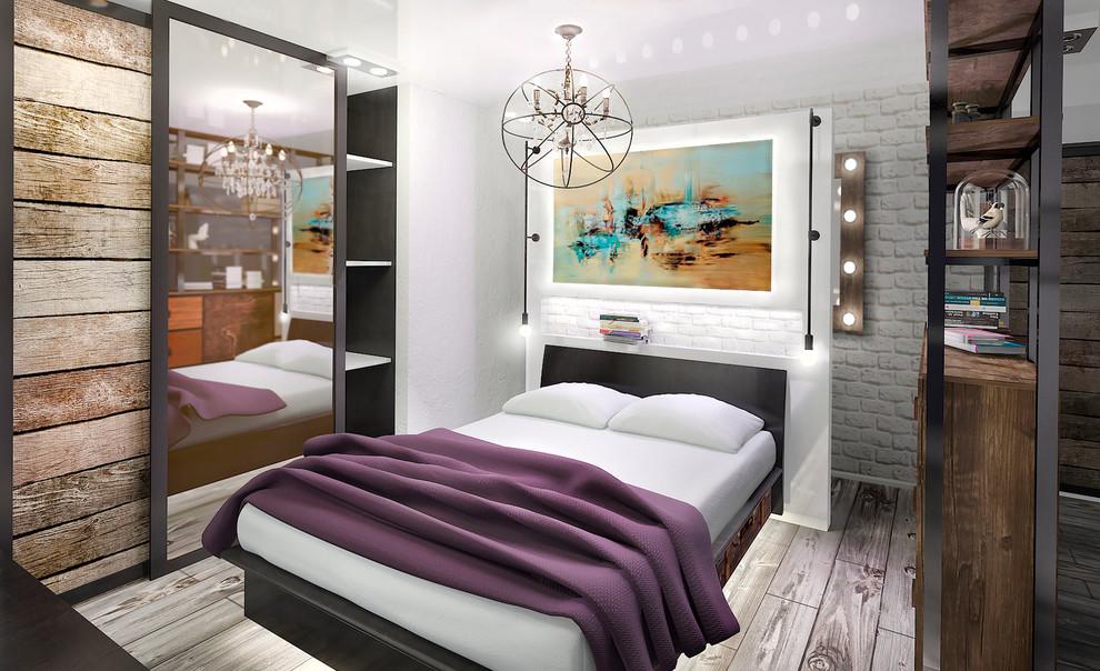 интерьер квартиры в стиле лофт