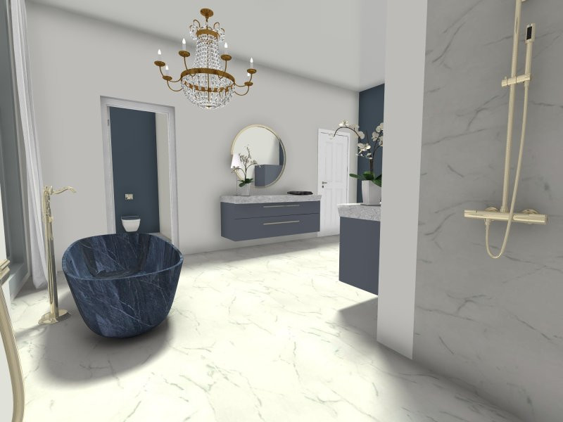 Bathroom - transitional bathroom idea