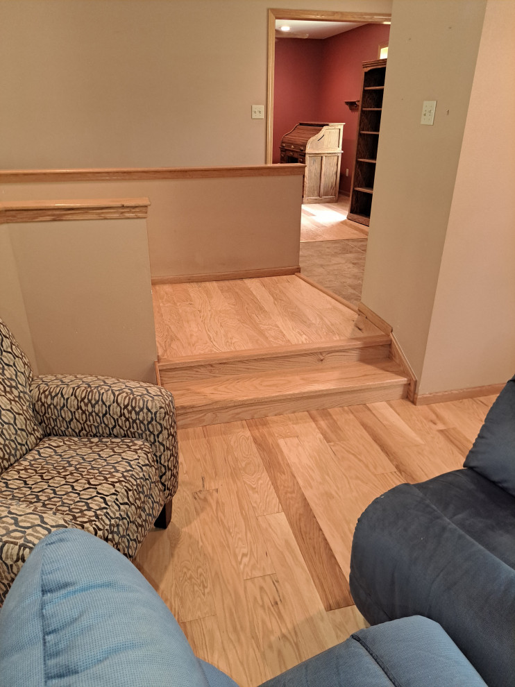 Wamego | New Wood Stairs and Flooring