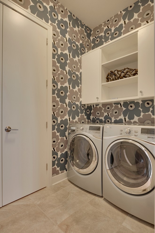Photo of a modern laundry room in Minneapolis.