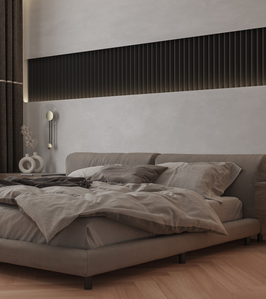 Проект спальни ЖК Nova Park