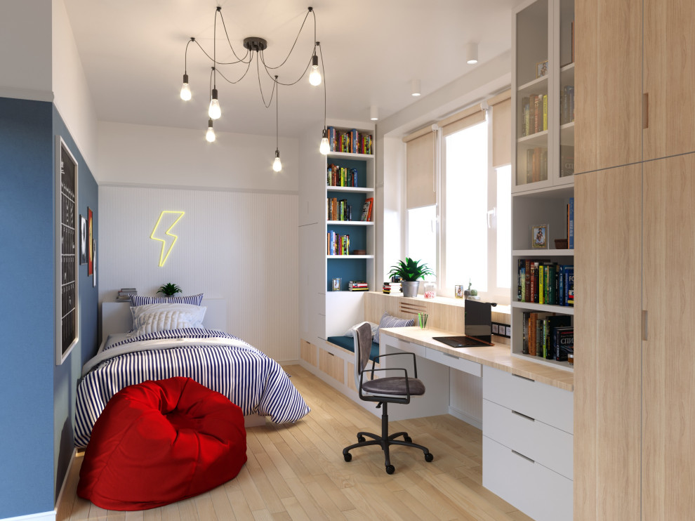 Дизайн детской комнаты для мальчика-подростка