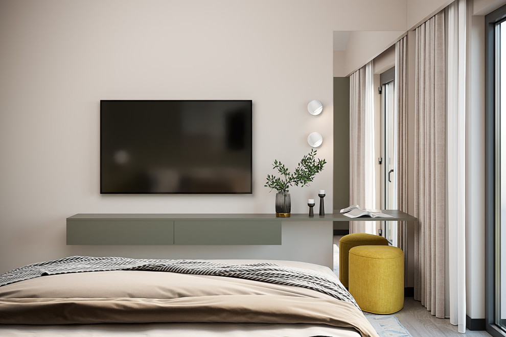 Дизайн интерьера дом 71 м² фьюжн Ольховка Кантри Клаб