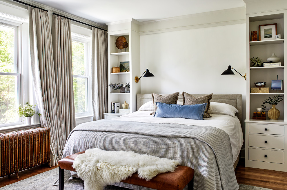 Inspiration for a classic bedroom in DC Metro.