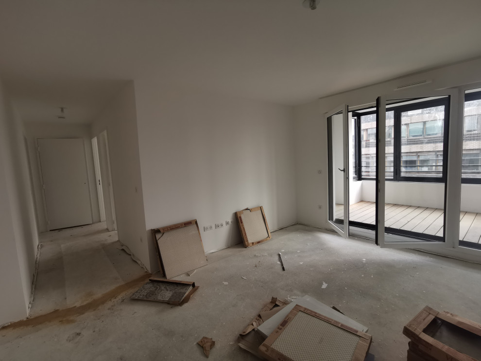 Michel Ricard - Aménagement sur mesure d'un appartement contemporain