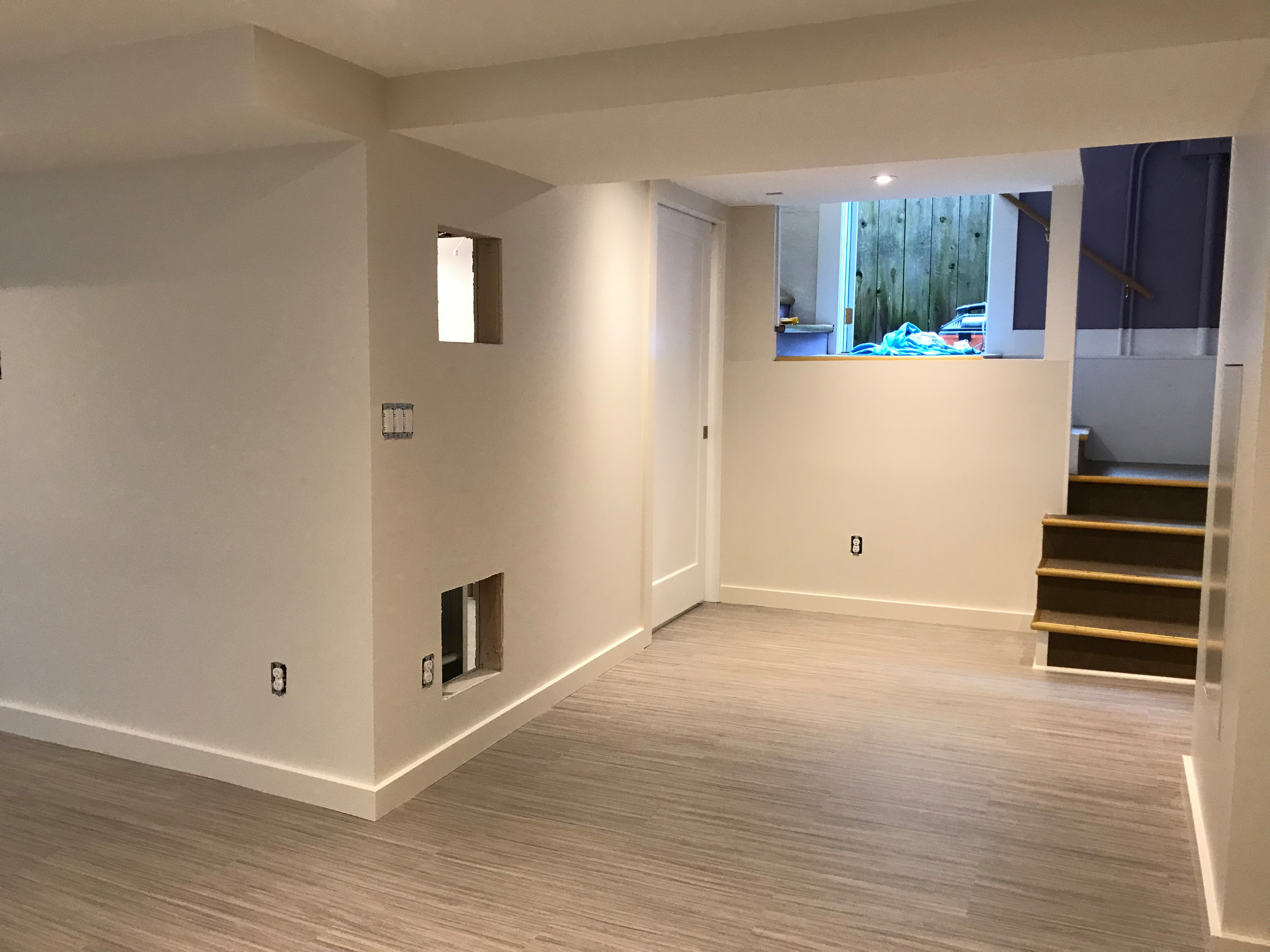 Interior basement