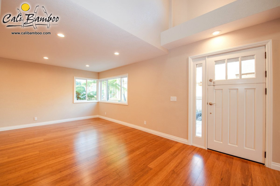 Mocha Fossilized Wide Click Bamboo Flooring Laguna Niguel Ca Traditional San Diego By Cali Bamboo Houzz