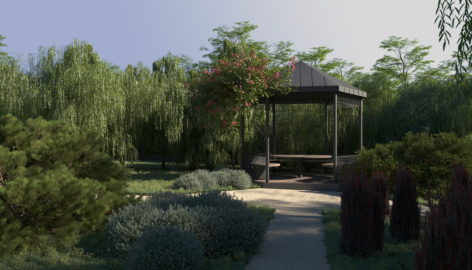 Дом с видом на рощу