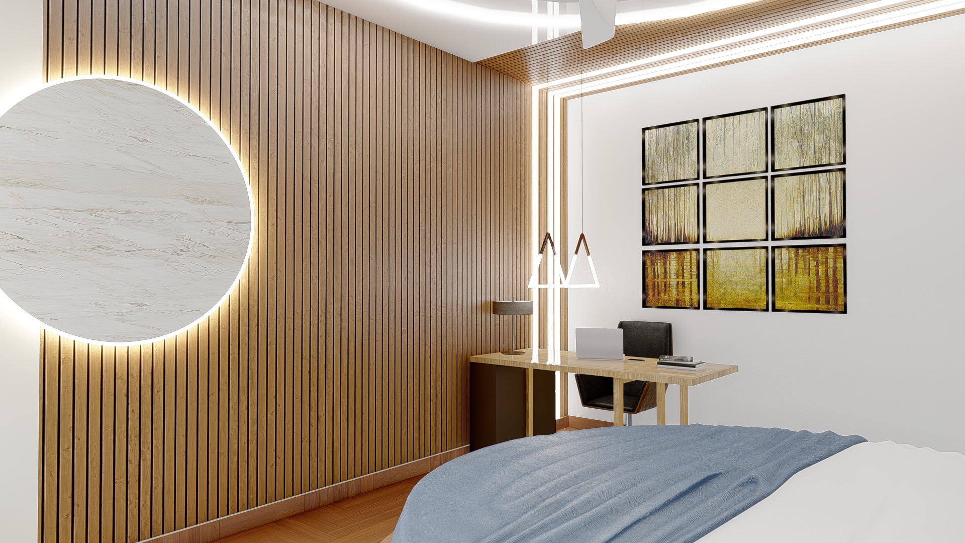 Modern Bedroom Renovation at Barnet