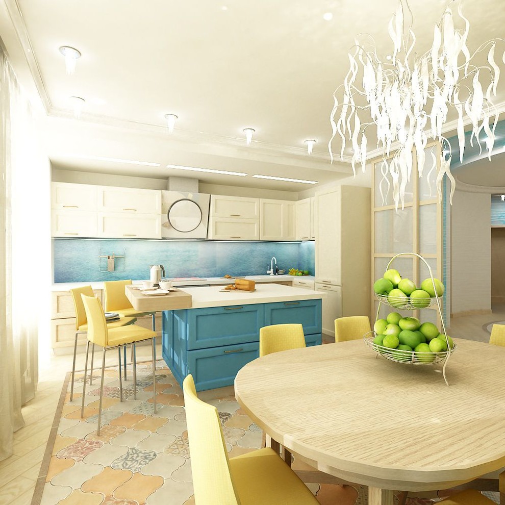 Квартира в стиле "Фьюжин"