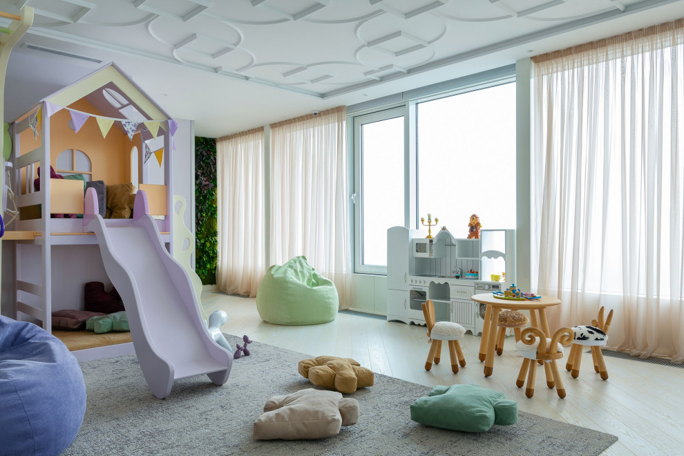 2-х уровневый пентхаус в стиле Арт-Деко