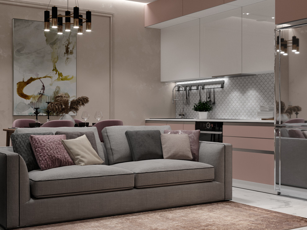 Дизайн проект 2х комнатной квартиры