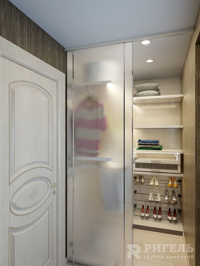 Ар-деко в интерьере двухкомнатной квартиры для женщины