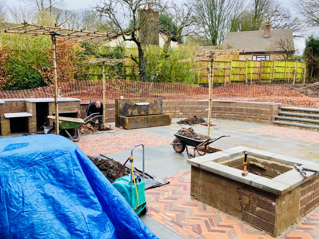 Old Meets New: A Modern Outdoor Kitchen