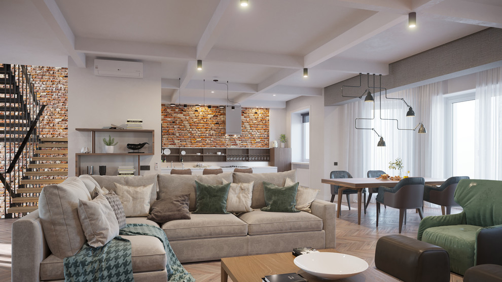 Гостиная-кухня