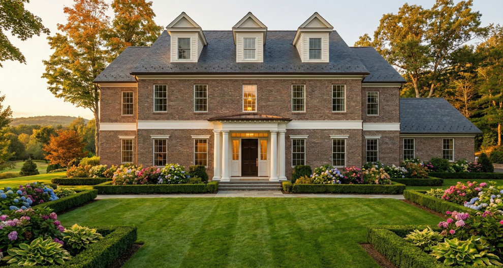 Traditional Colonial - Traditional - Exterior - Other - by JKW Design ...