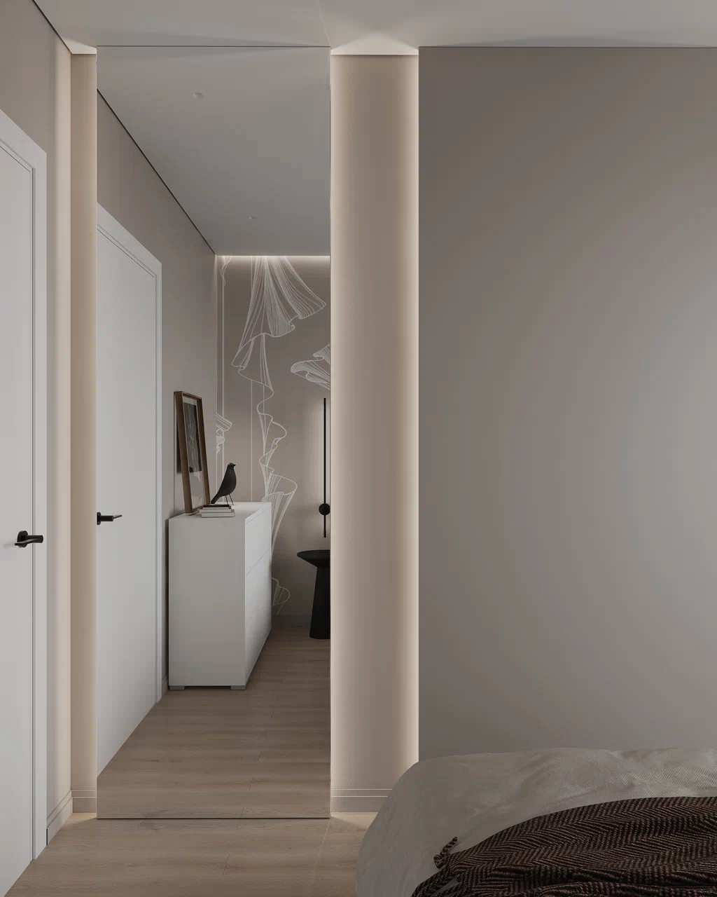 Дизайн-проект двухкомнатной квартиры для семейной пары