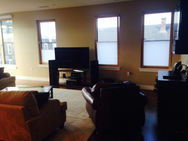 Bachelor Pad Urban Condo Staging in Portland ME