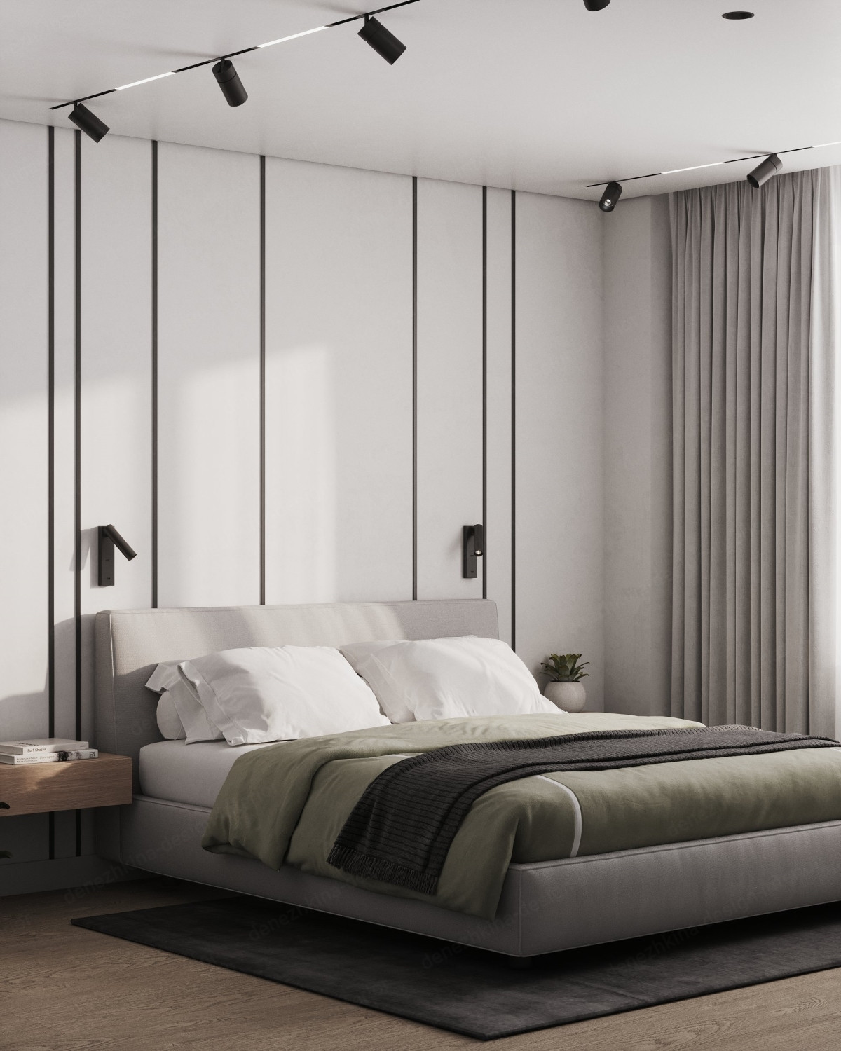 Дизайн проект 3 комнатной квартиры - Красногорск