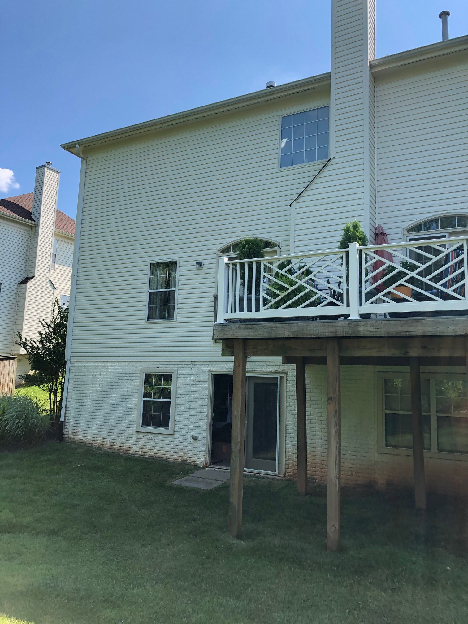 Yard Deck Extension and Roof Cover