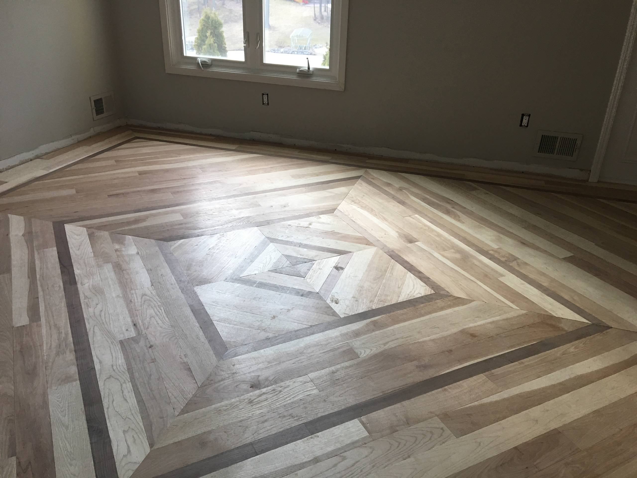 Oxbow Lake Hardwood Flooring and Windows