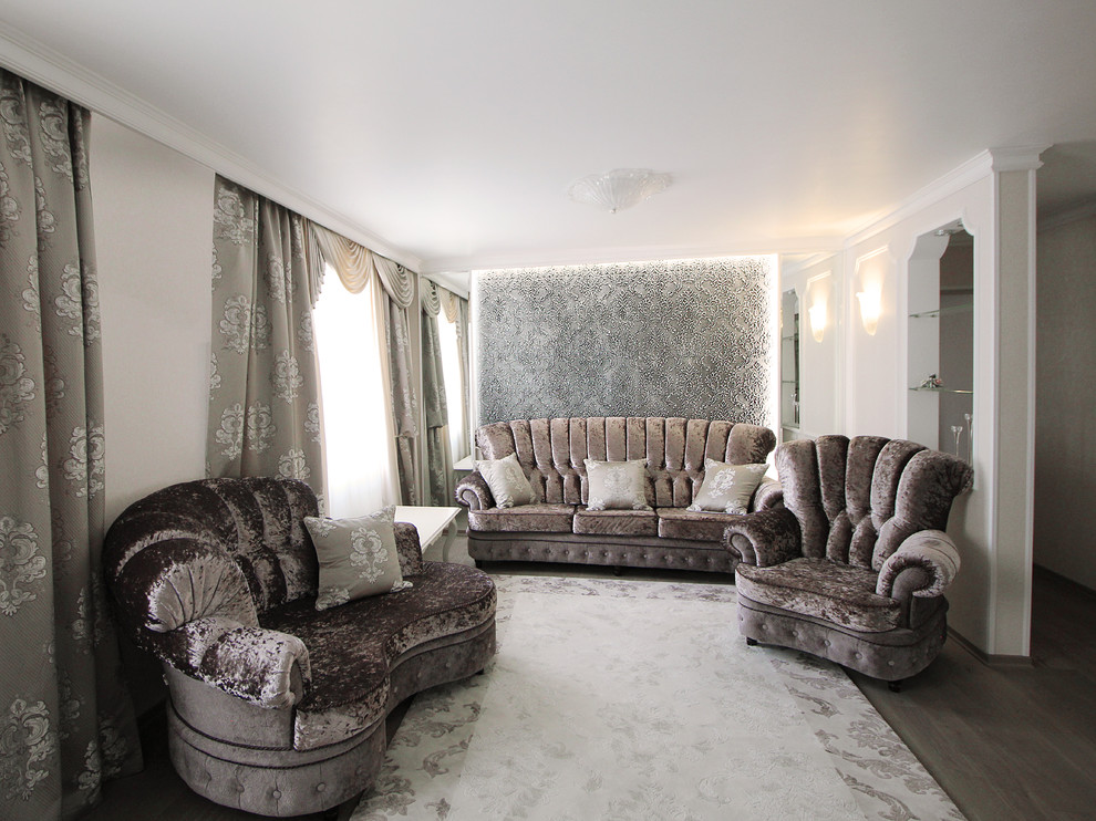 Трехкомнатная квартира в стиле современная классика