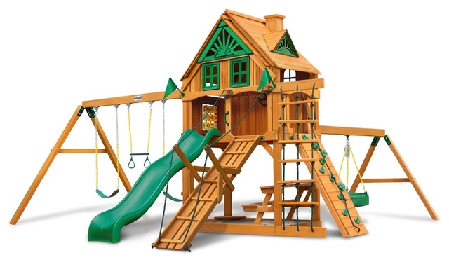 treehouse swingset