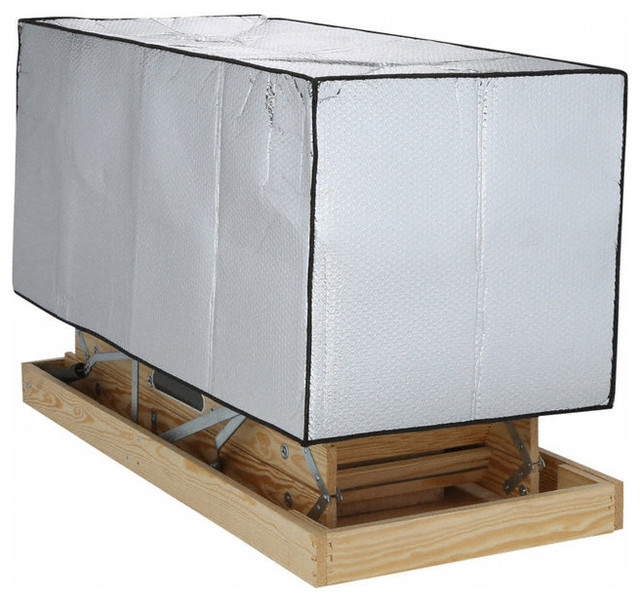 Attic Stair Cover R 50 Transitional Ladders And Step Stools