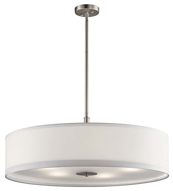 Kichler Pendant 5 Light Brushed Nickel Kichler Pendant 5 Light Brushed Nickel