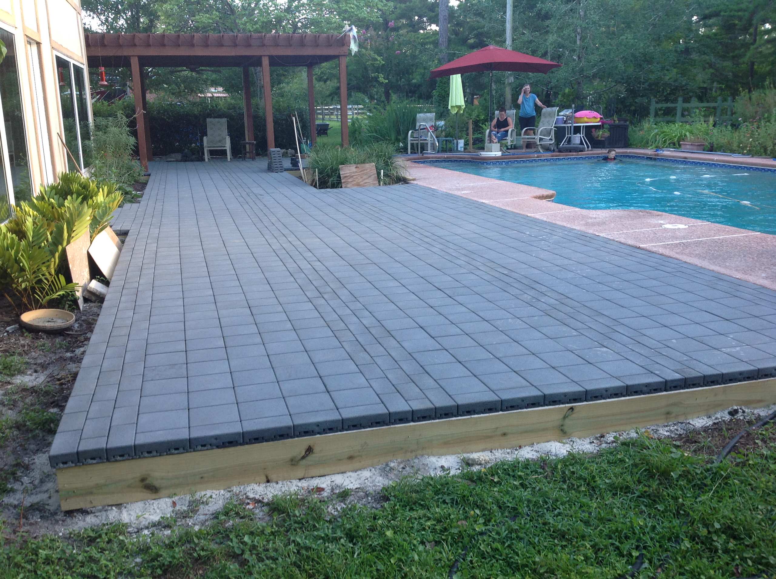 Azek Timbertech - Composite Pool Deck