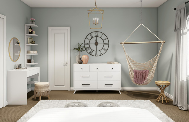 Farmhouse Modern Teen Bedroom farmhouse-bedroom