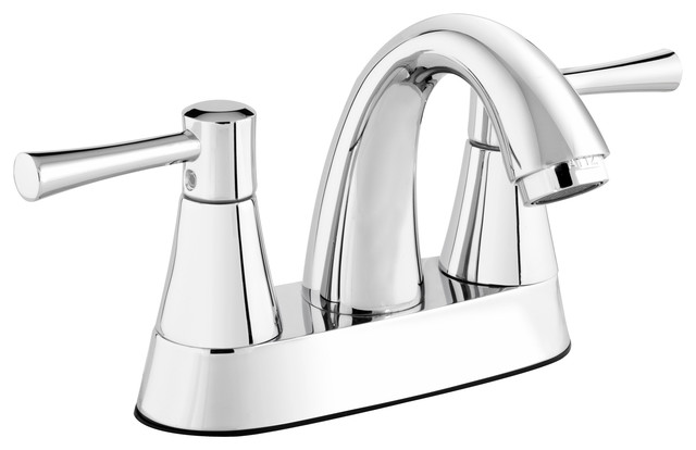 contemporary bathroom sink faucets polished single lever