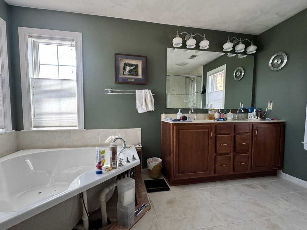 Before | Luxury Spa-Inspired Primary Bathroom Remodel | Butler, PA