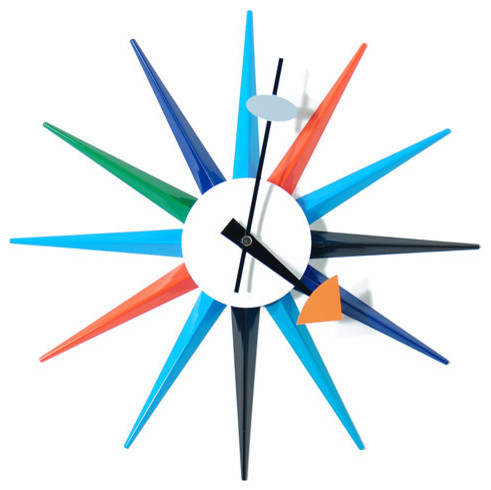 Color Starburst Clock
